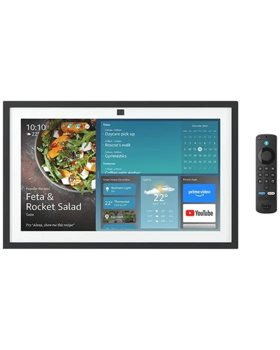 Amazon Echo Afficher 15 Noir avec télécommande