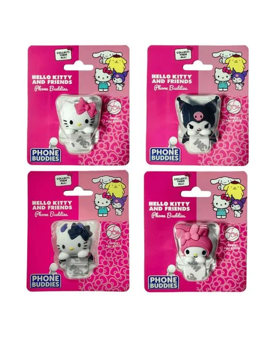 Bonjour Kitty Phone Buddies - Assortiment