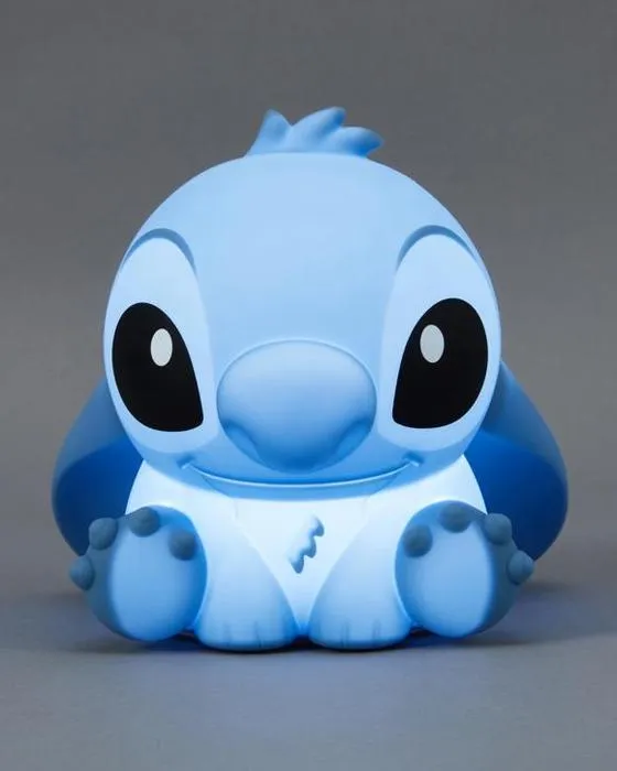 Disney Stitch Squishy Glo Lite Soft & Safe Silicone Light
