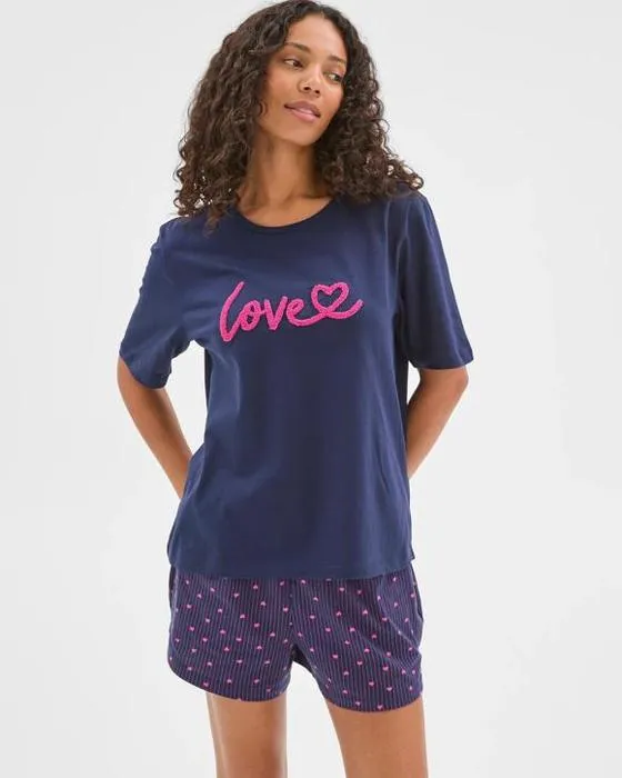 Cible Femme Australienne Cotton Jersey Sleep T-shirt