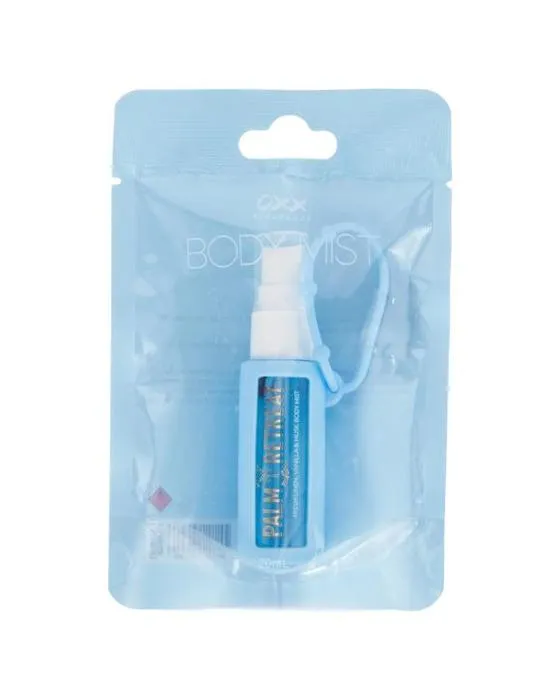 OXX Fragrance Palm Retreat Summer Solstice Body Mist 20ml - Linge frais, vanille et musc