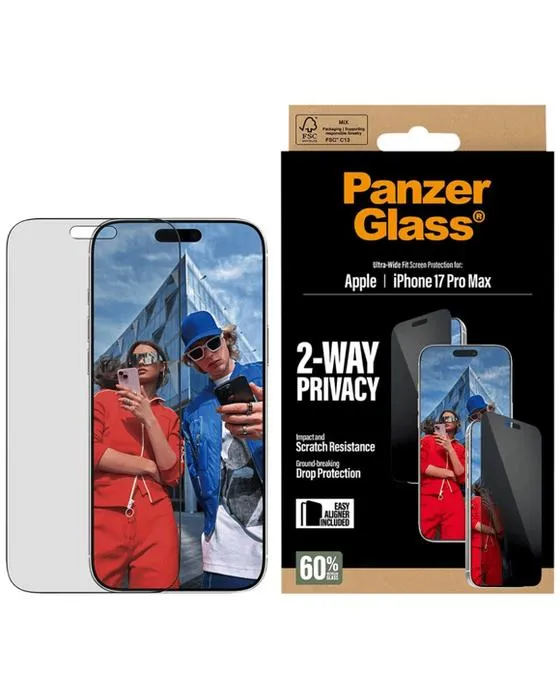 PanzerProtecteur d'écran de protection de la vie privée iPhone 17 Pro Max
