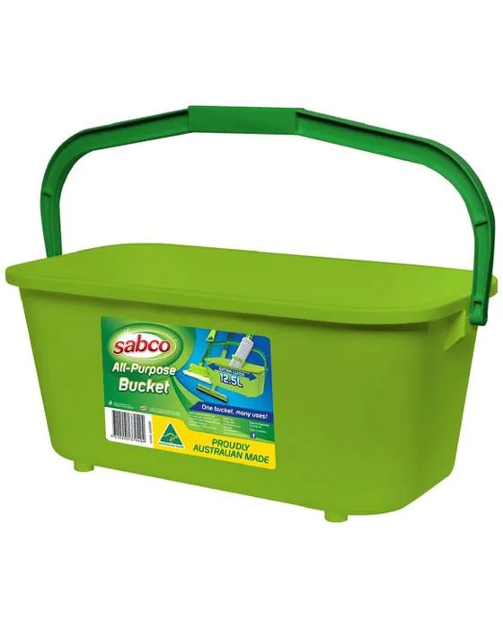 Seau extra large à éponge de Sabco 12,5L
