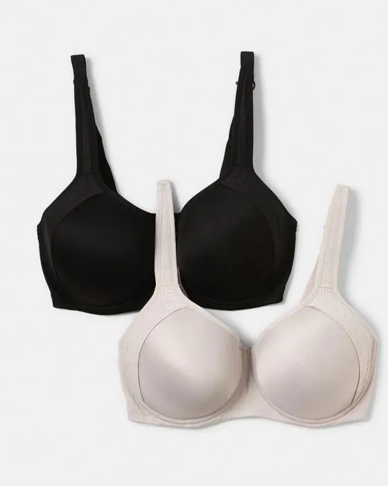 2 Pack Full Figure Soutien Soutien Soutien Soutien sportif moyen