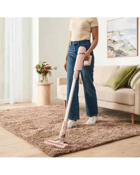 2-en-1 Nettoyeur à vide sans fil - Rose