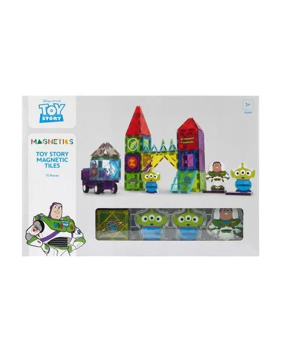 75 pièces Disney Pixar Toy Histoire de tuiles magnétiques