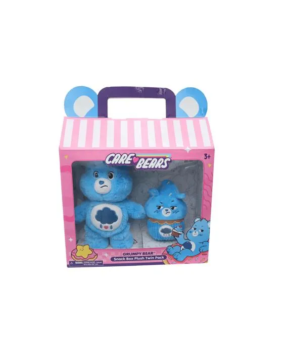 Boite à snack pour ours grognon en peluche Twin Pack - Multi