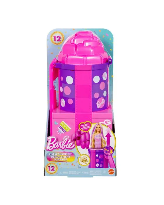 Barbie Rise & Surprise série d'anniversaire d'animaux de compagnie Poupée & Accessoires - Multi