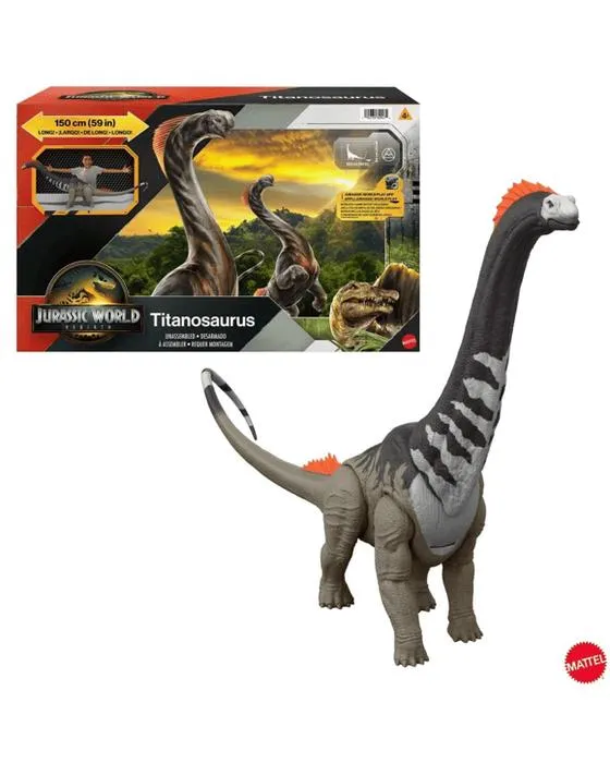Renaissance du monde jurassique Super Colossal Titanosaure Figure Dinosaure