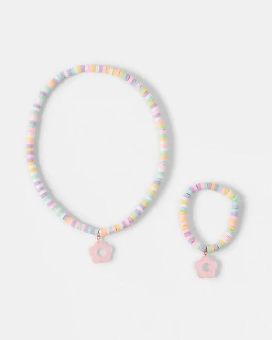 2 Pack Collier et bracelet Daisy