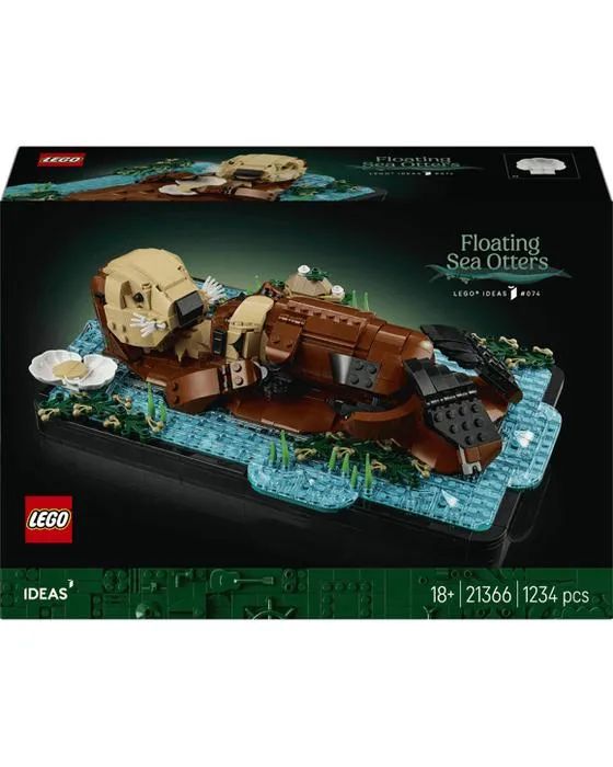 Idées LEGO Floating Sea Otters 21366