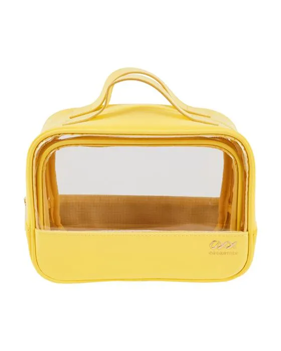 Ensemble de sac de maquillage 2 pièces OXX Cosmetics - Jaune