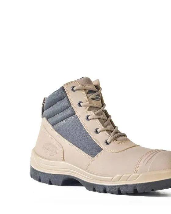 Bottes de travail à fermeture éclair latérale