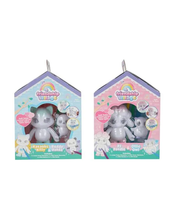 Village d'amitié Créez votre propre ensemble de caractères verrouillés - Assortiment
