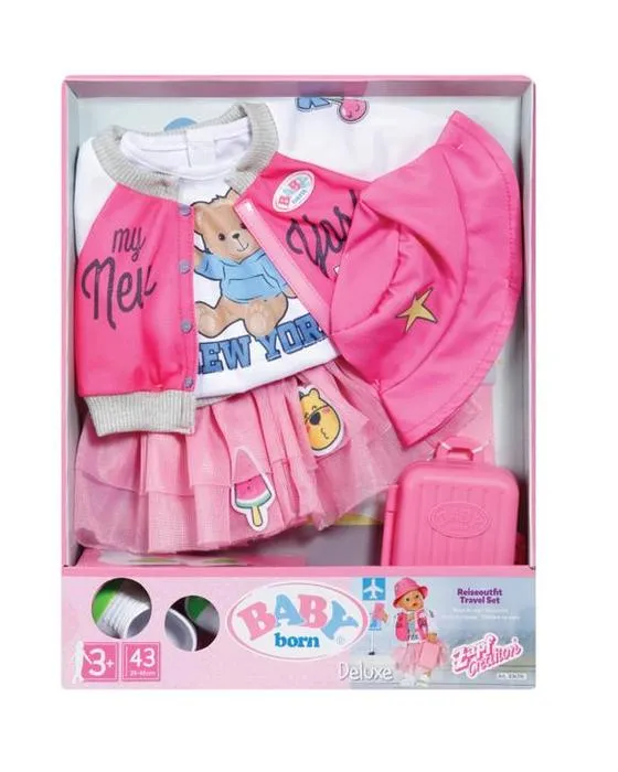 Set de voyage de naissance Baby 43cm - Multi
