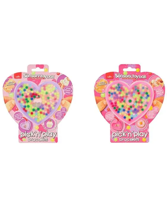 ToyMania Le Kit de Bracelets de Pick 'n' de Boîte à Joue Sensory
