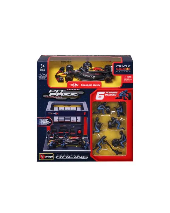 Bburago 1:43 F1 Pit Pass - Assortiment
