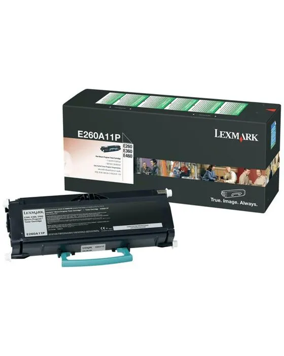 Cartouche toner Lexmark noir E260A11P