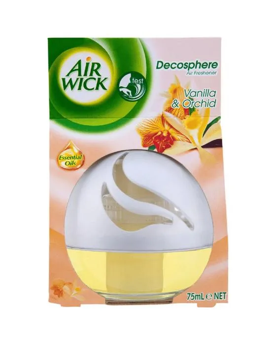 Vanille et orchidée de la décisphère de l'air Wick 75mL