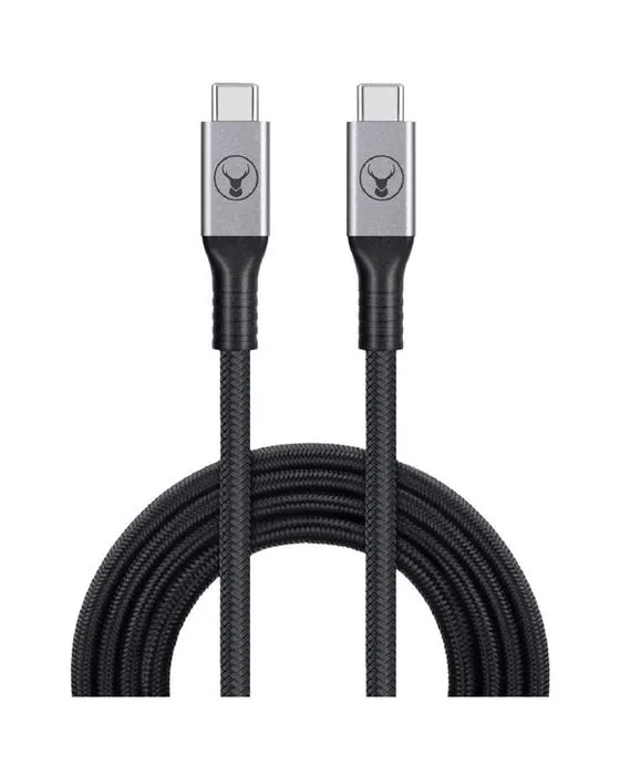 Câble USB-C à USB-C longue durée 140W 2m noir