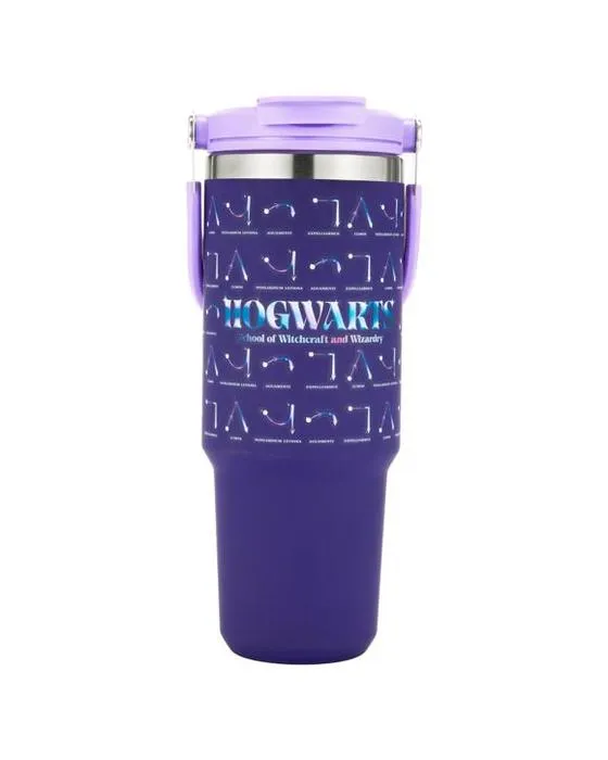 900ml Pelle de hokwarts Coupe isolée avec poignée supérieure