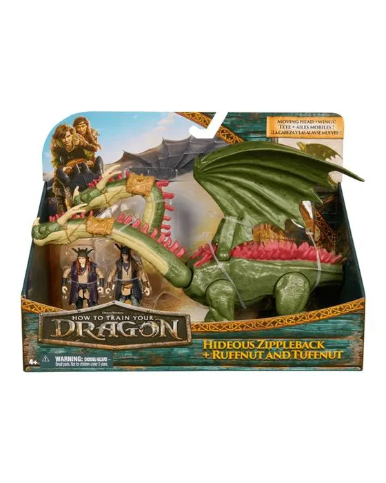 Comment former votre Dragon Hideous Zippleback et Ruffnut & Tuffnut jeu de figure d'action