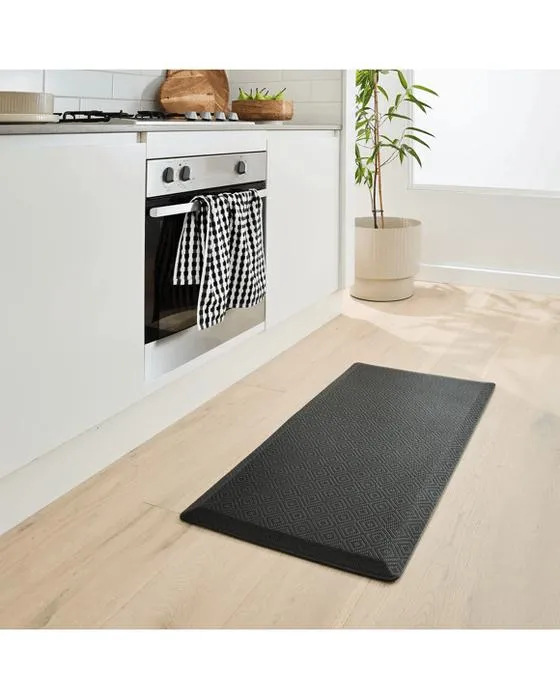 Tapis de cuisine - Noir, Extra Grand - 99cm x 51cm