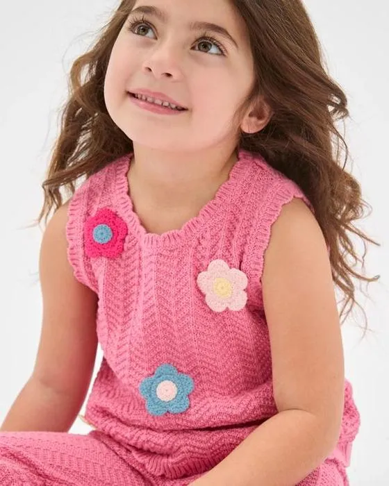 Cible Enfants Australien Cotton Crochet Tank Top