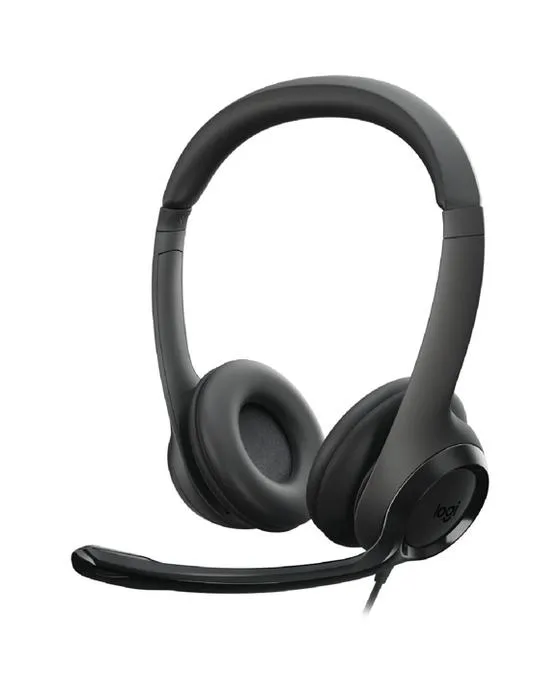 Logitech H390 Casque USB pour ordinateur noir