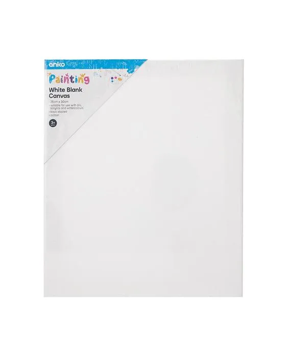 Toile blanche blanche