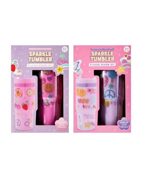 Set de design de sticker de tumbler sparkle - Assortiment