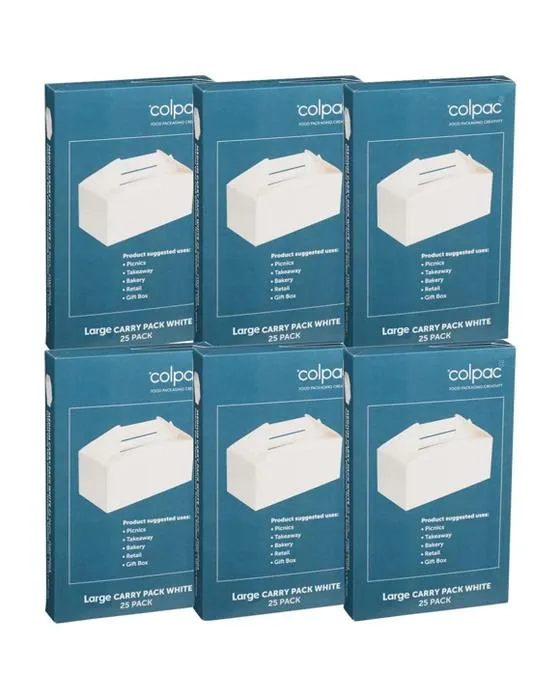 Colpac Grand Pack de Transport Blanc 150 Pack