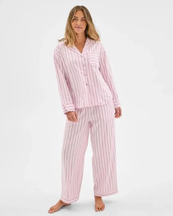 Cible femme manches longues et pantalons ensemble Pyjama