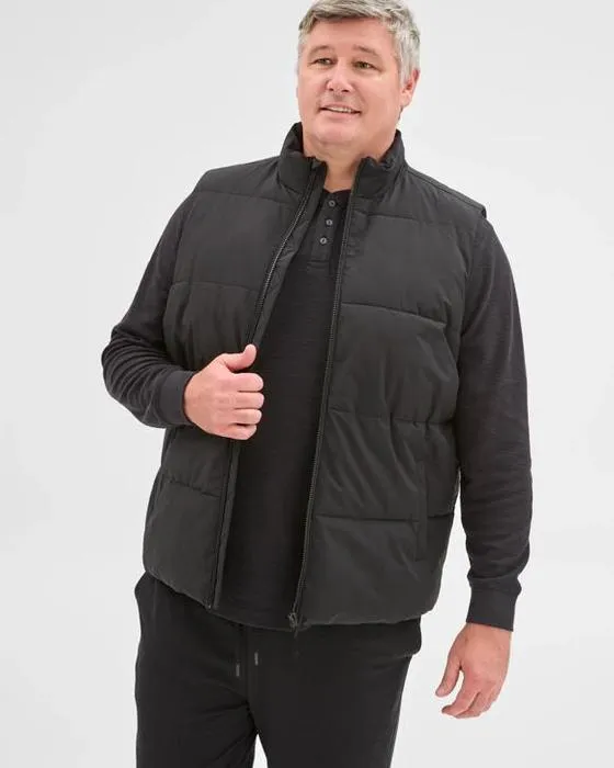Veste de tampon recyclée de taille Cible Man Plus