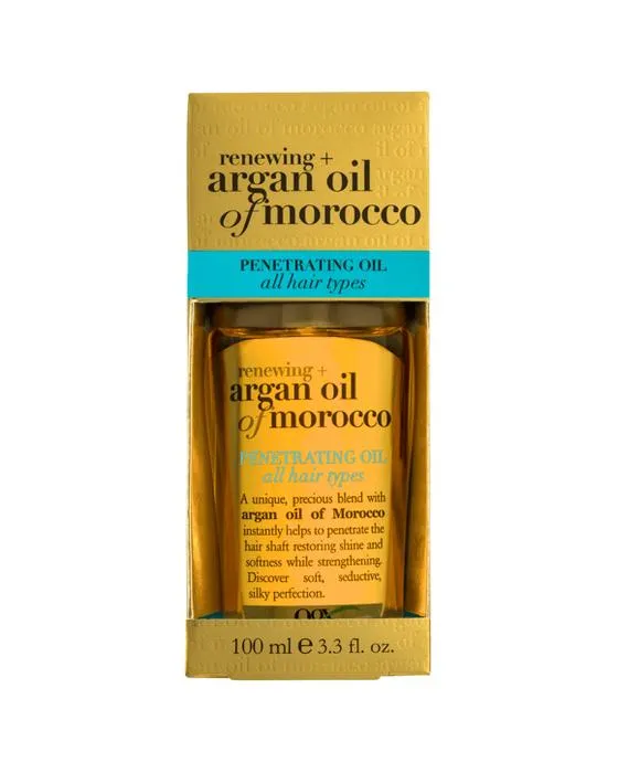 OGX Renouveler + Huile d'Argan du Maroc Huile pénétrante 100ml