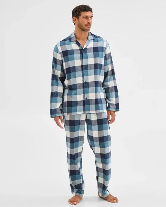 Cible homme Flannelette Pyjama Set