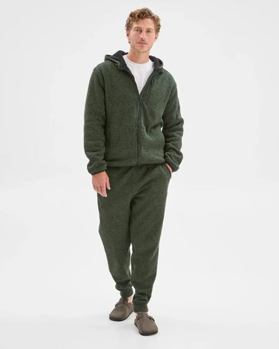Cible Homme Teddy Lined Zip par la fugue Hoodie