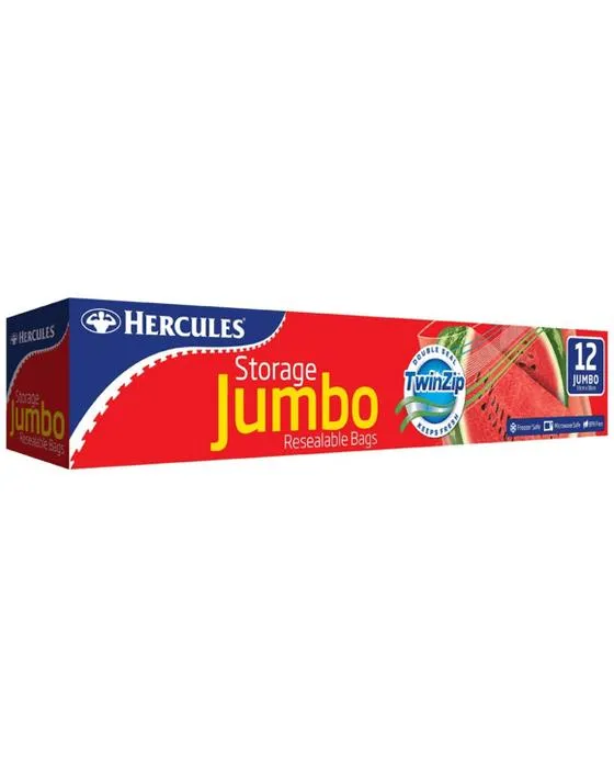 Sacs de rangement jumbo 12 pour Hercules