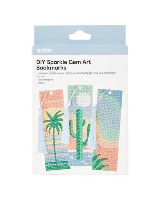 Marqueurs d'art de la gemme bricolée - Cactus