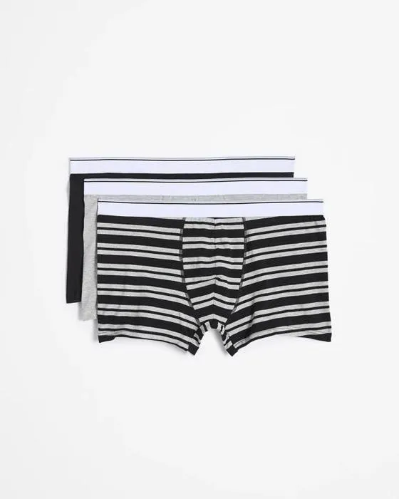 Plus Taille de mélange de coton australien 3 packs Trunks - Maxx