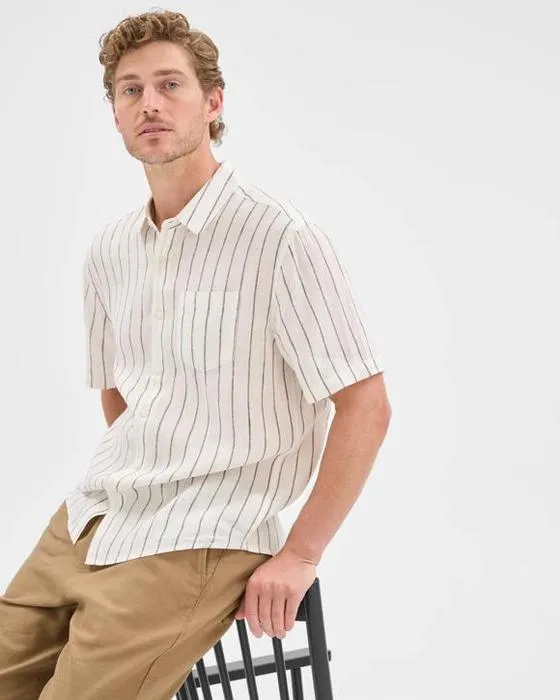 Cible Homme Linge de maison européenne chemise à manches courtes