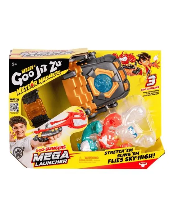 Héros de Goo Jit Zu Meteor Madness Goo Slingers Mega Launcher