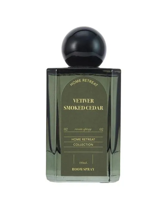 Accueil Retreat Vétiver et spray de chambre de cèdre fumé