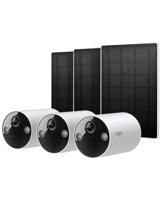 Tapo C410 Kit caméra de sécurité solaire V2.0 - 3 pack