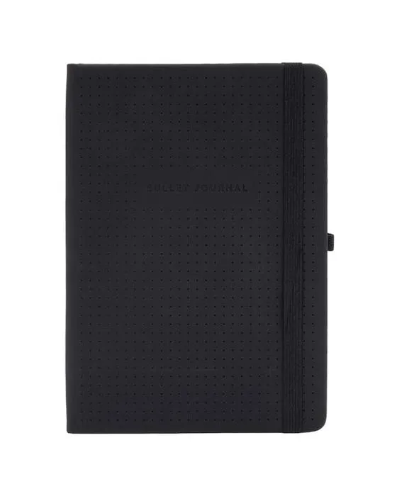A5 Journal Bullet noir 100gsm 192 pages