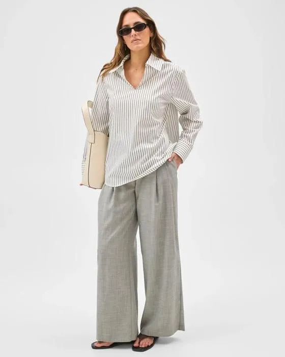 Aperçu Blouse de popover en mélange de coton australien
