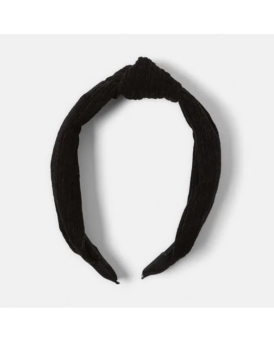 Bandeau de nœuds - Noir