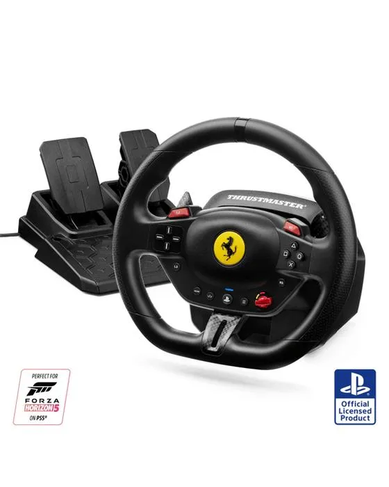 Thrustmaster T98 - P Ferrari 296 GTB Racing Wheel Pour Playstation & PC - Noir