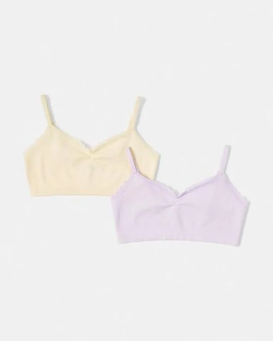 2 Pack sans coutures de la récolte Top