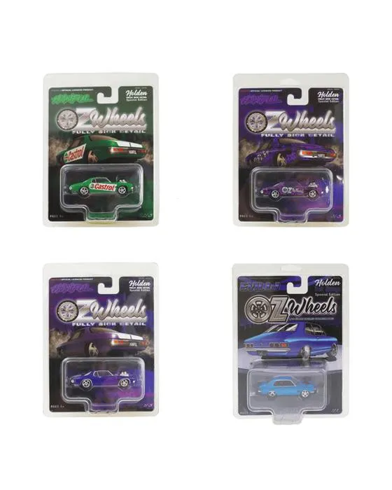 Holden OZ Roues 1:64 Échelle Diecast entièrement malade détail Véhicule - Assortiment